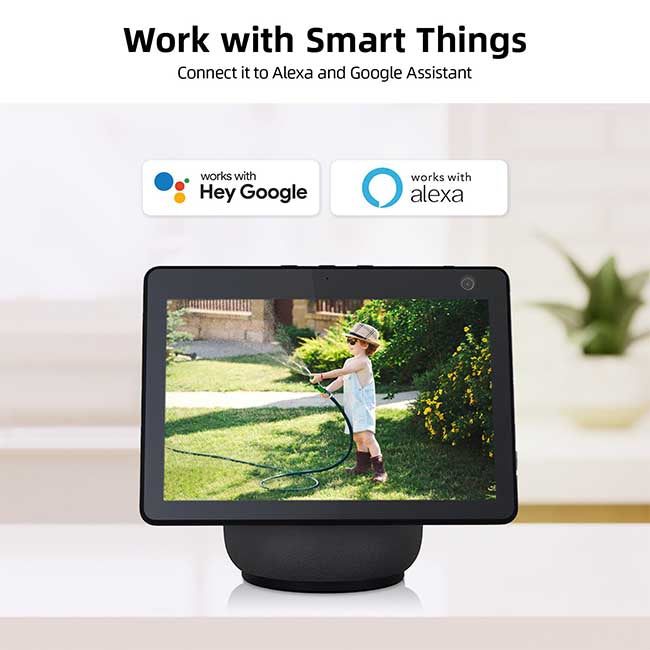 AOSU 3MP/2K Outdoor Battery-Powered Wireless Smart Camera (C6L) - White