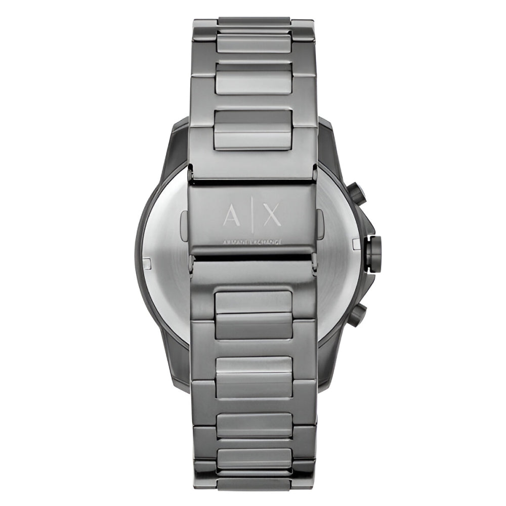 Armani Exchange Chronograph Gunmetal Stainless Steel Men's Watch (AX1731)