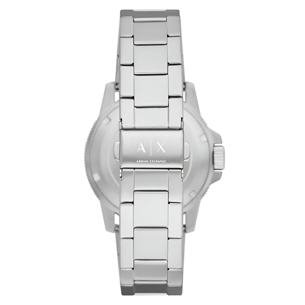 Armani Exchange Leonardo Blue and Silver Men's Watch (AX1861)
