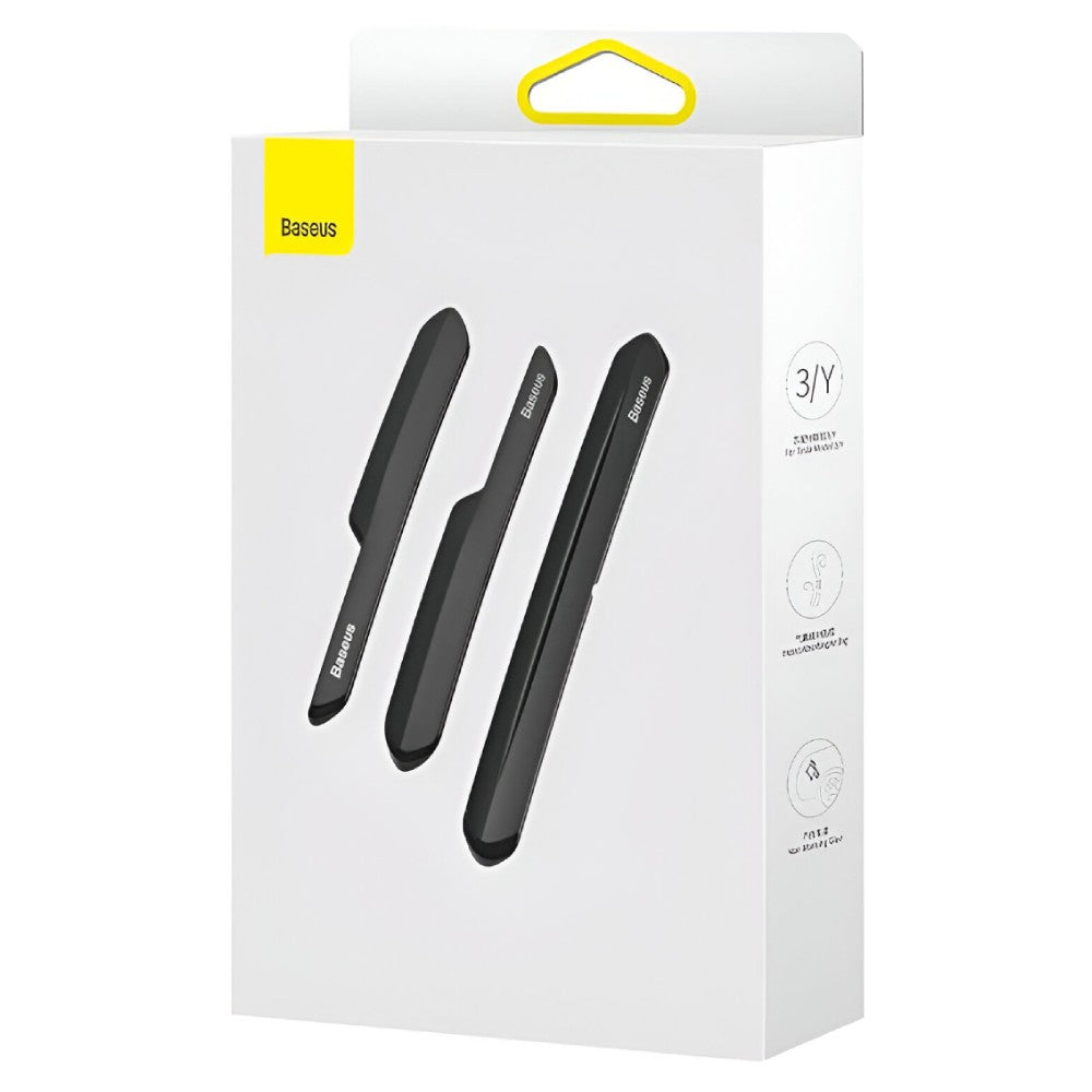 Baseus T-Space Bumper Guard Kit for Tesla Model 3/Y, Pack of 6 - Black