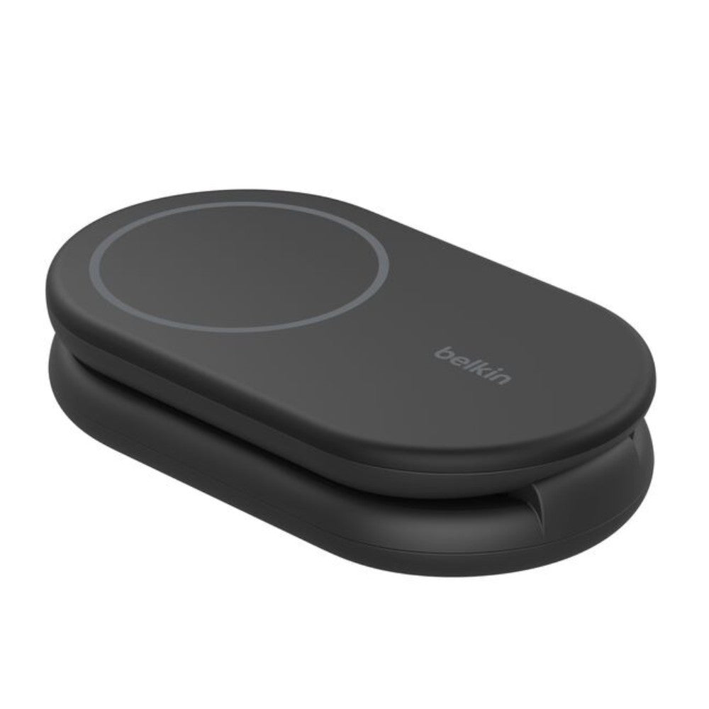 Belkin BoostCharge 2-in-1 Foldable 15W Wireless Charger Qi2 with 36W Wall Charger - Black