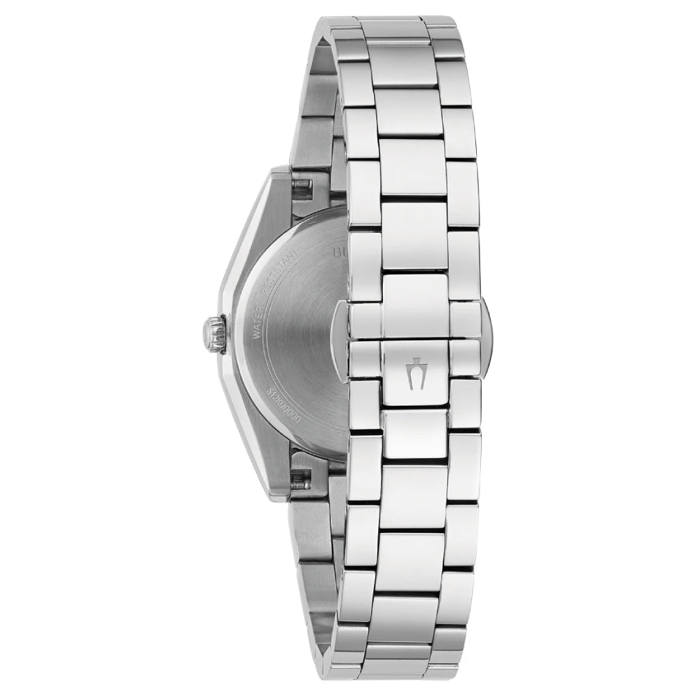 Bulova Classic Surveyor Blue Dial Women's Watch (96L346)