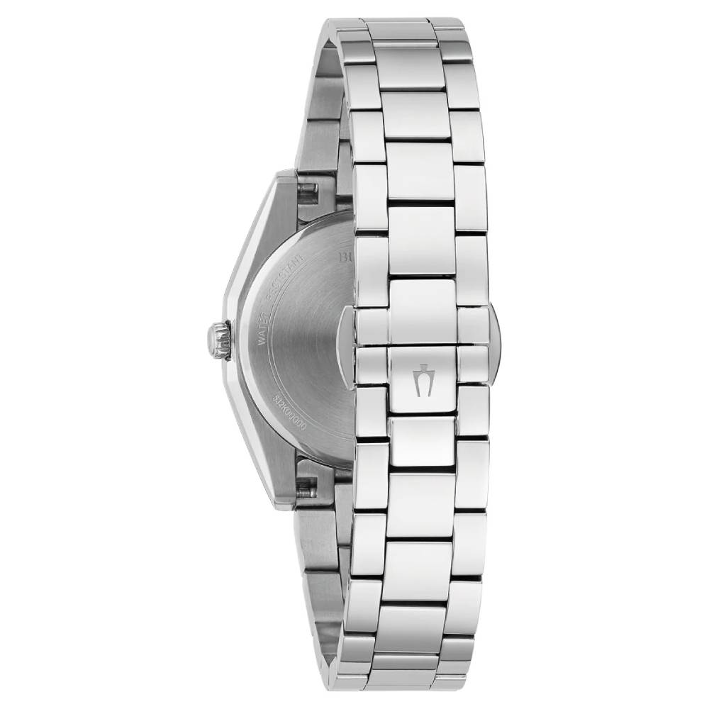 Bulova Classic Surveyor White Dial Women's Watch (96L347)