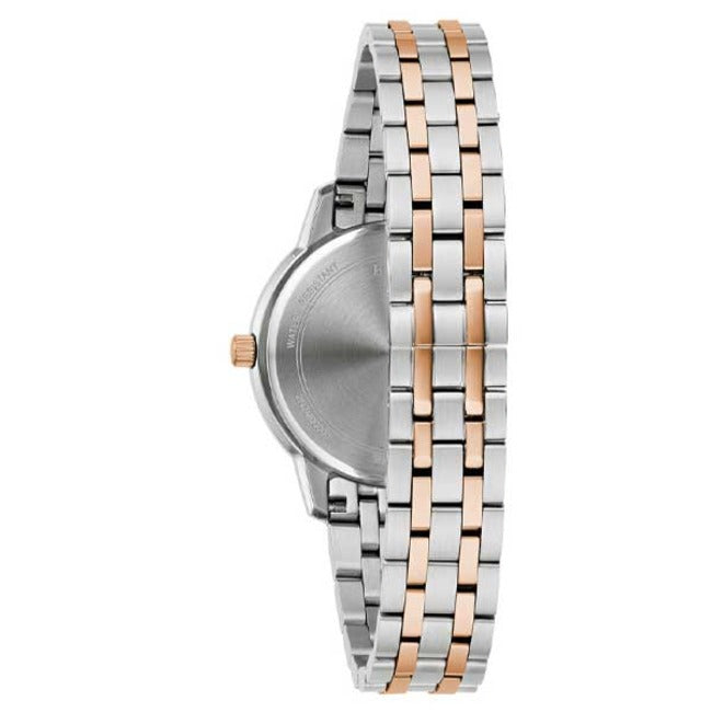 Bulova Mother of Pearl Classic Stainless Steel Women’s Watch (98P213)