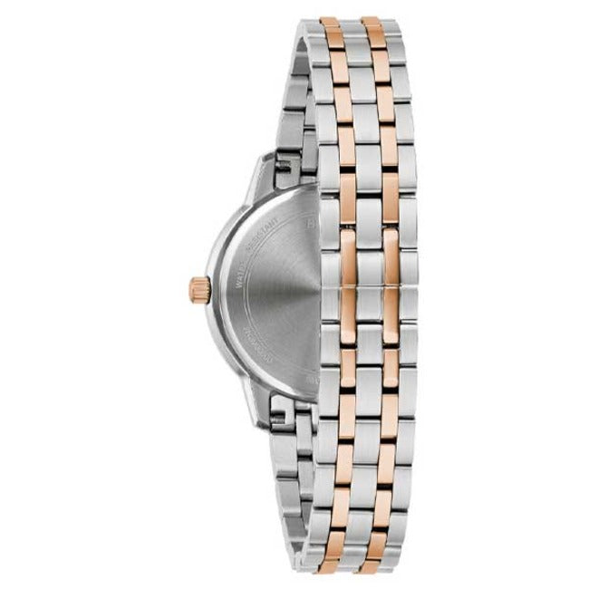 Bulova Silver Classic Stainless Steel Women’s Watch (98M137)