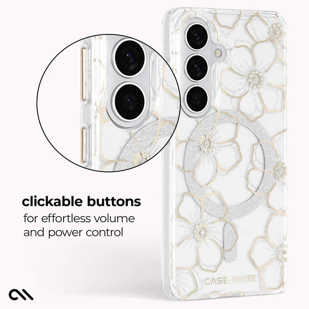 Case-Mate Floral Gems Magnet Case (Suits Galaxy S26)