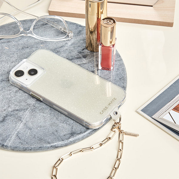 Case-Mate Sheer Crystal Case (Suits iPhone 15 Plus) - Gold