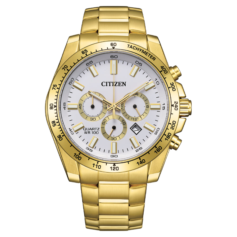 Citizen Classic Sport Chronograph Stainless Steel Men's Watch (AN8232-53A)