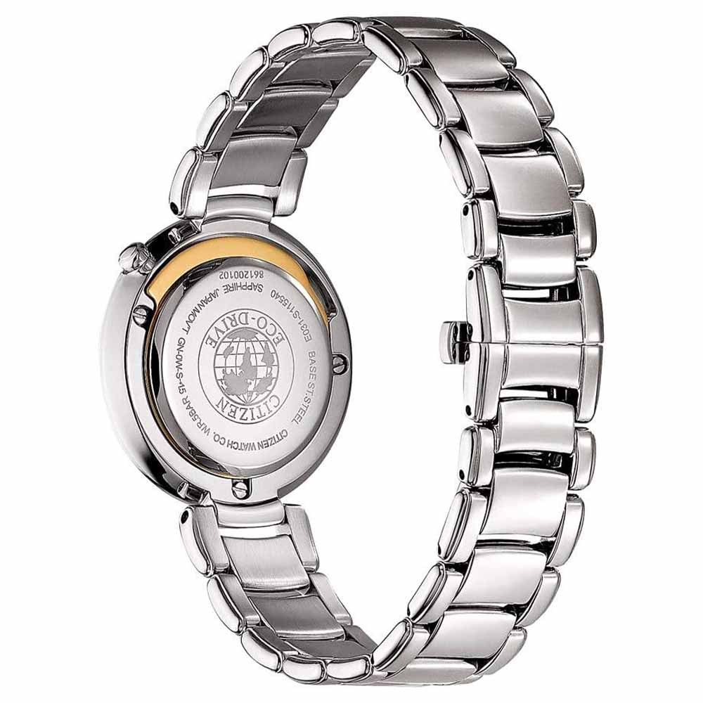 Citizen Eco-Drive Diamond Black Dial Women’s Watch (EM0658-87E)