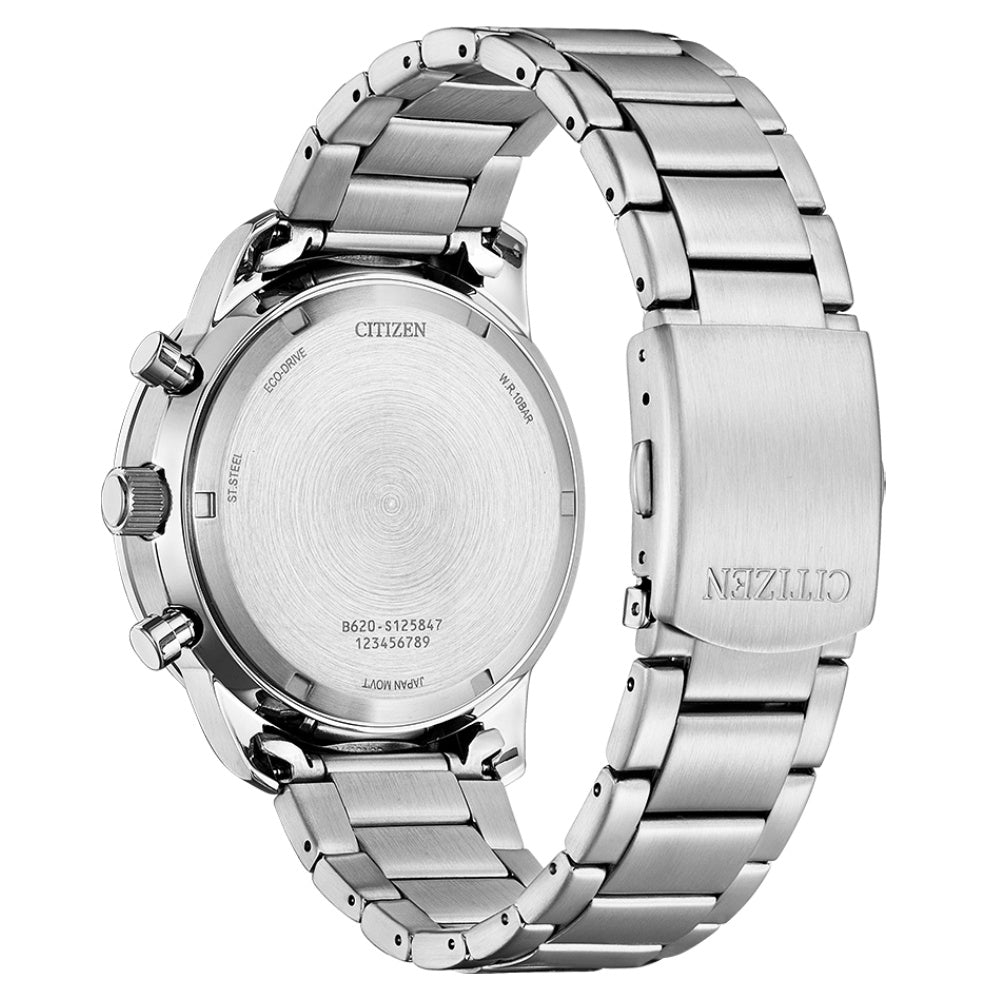 Citizen Chronograph Eco-Drive White Dial Men's Watch (CA4500-91A)