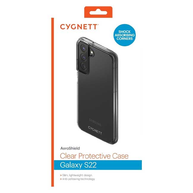 Cygnett AeroShield Protective Case (Suits Galaxy S22) - Clear