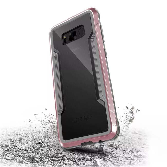 X-Doria Defense Shield Plus Case (Suits Galaxy S8 Plus) - Rose Gold