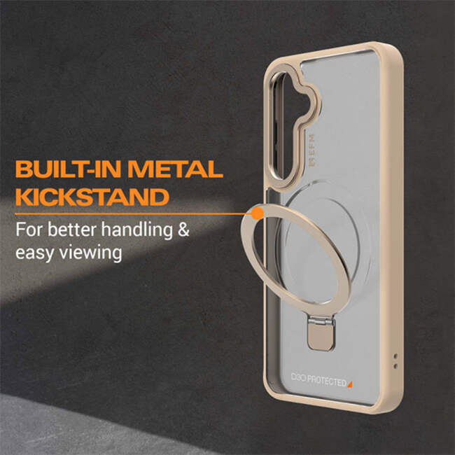 EFM Alta Case Armour with D3O BIO Case (Suits Galaxy S24) - Antique Beige