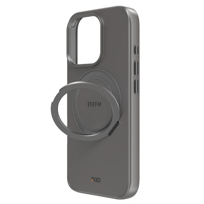 EFM Alta MagSafe D3O Bio Case (Suits iPhone 16 Pro) - Titanium Grey