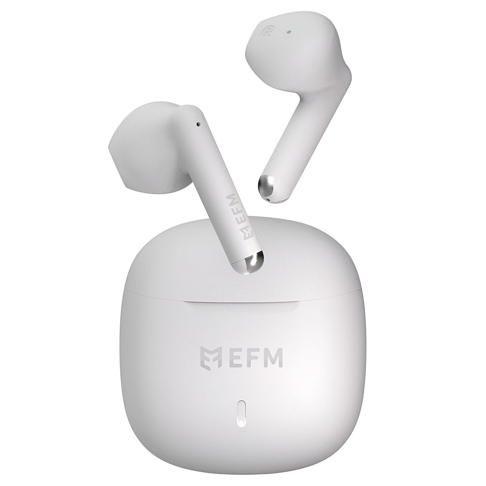 EFM Kansas TWS Earbuds with Fast Charge - White