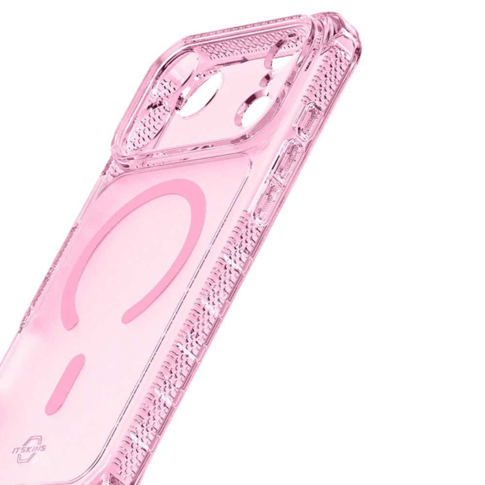 ITSKINS Hybrid Vapor MagSafe Case (Suits iPhone 18 Pro Max/ 17 Pro Max) - Rose