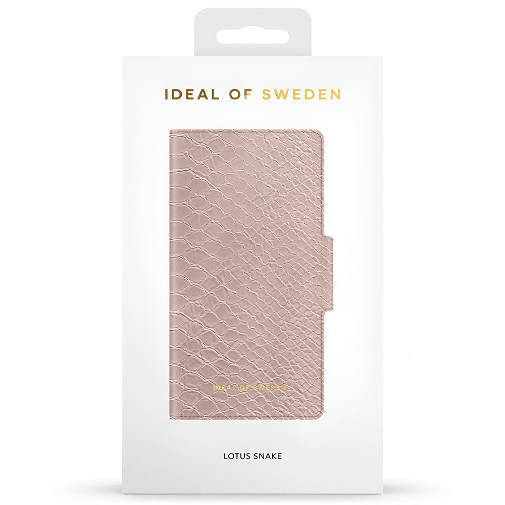 Ideal Of Sweden Atelier Wallet Case (Suits iPhone 13) - Lotus Snake
