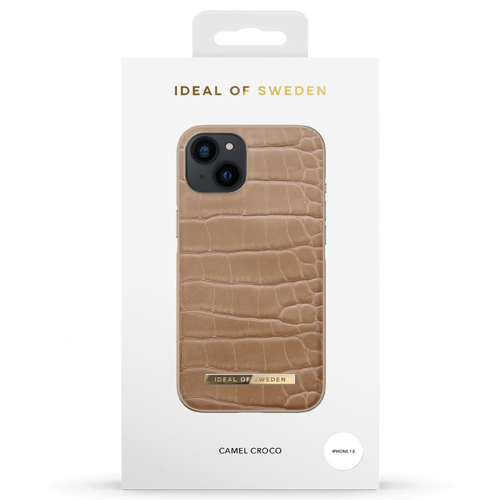 Ideal Of Sweden Atelier Case (Suits iPhone 13) - Camel Croco