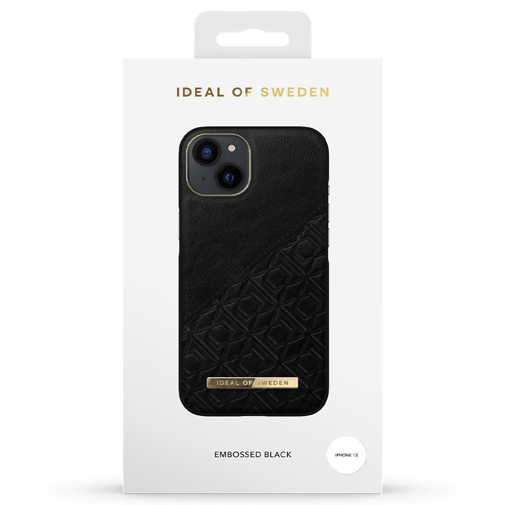 Ideal Of Sweden Atelier Case (Suits iPhone 13) - Embossed Black