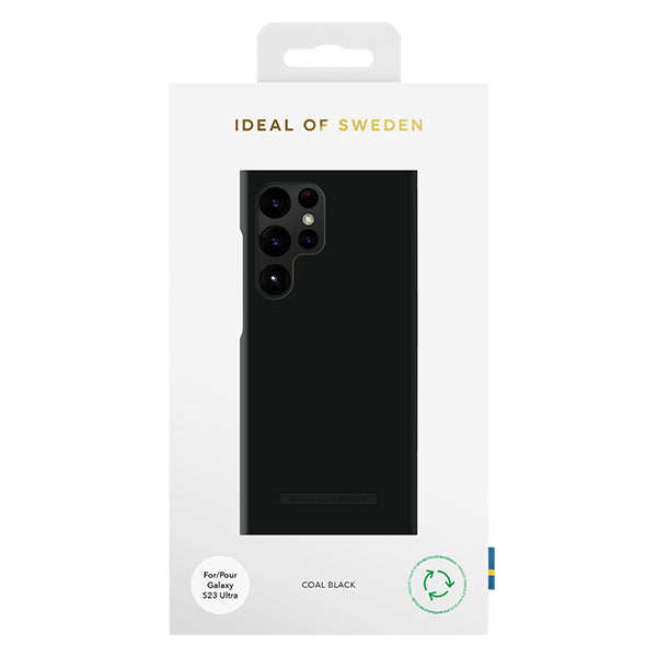 Ideal of Sweden Seamless Case (Suits Galaxy S23 Ultra) - Coal Black