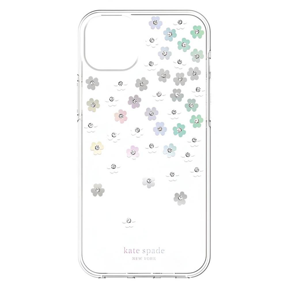 Kate Spade New York Protective Hardshell Case (Suits iPhone 14 Plus) - Scattered Flowers