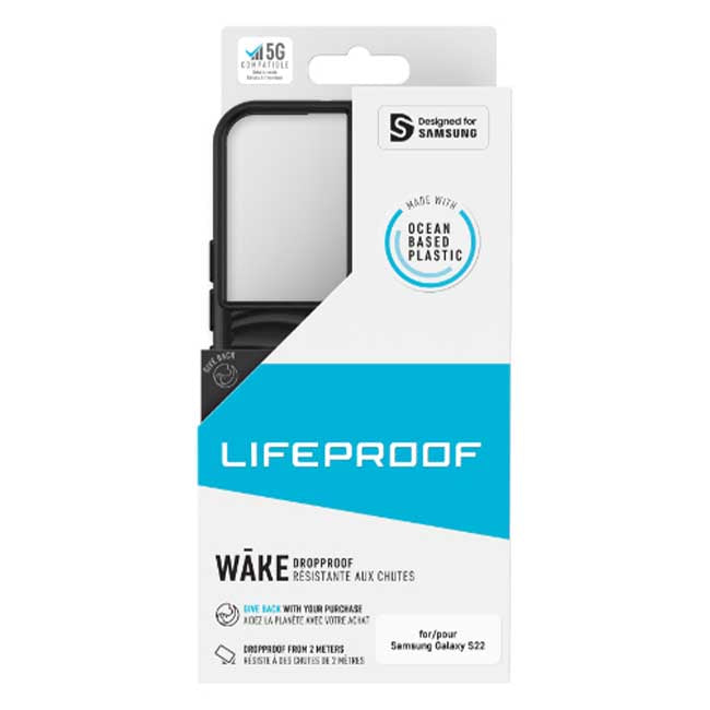 LifeProof WAKE Cover (Suits Galaxy S22) - Black