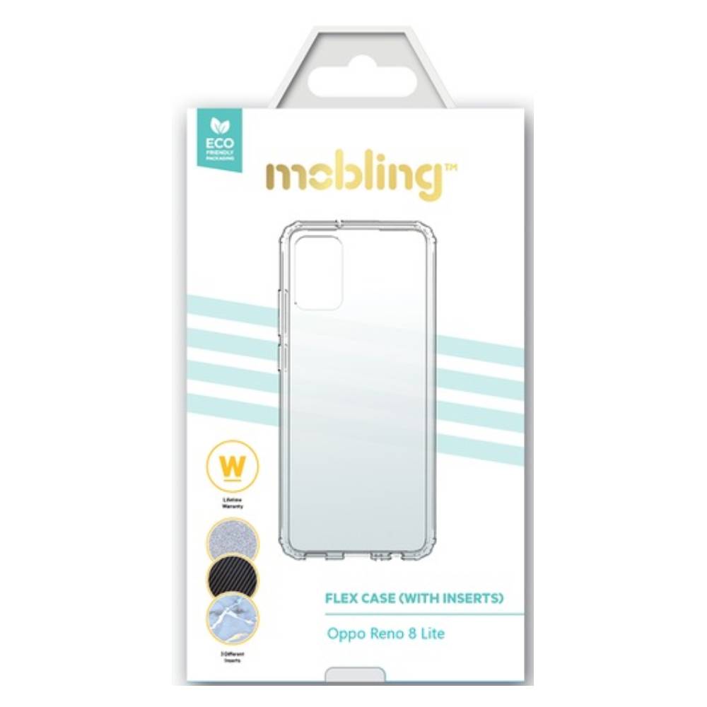 Mobling Flex Case (Suits Oppo Reno8 Lite 5G) - Clear