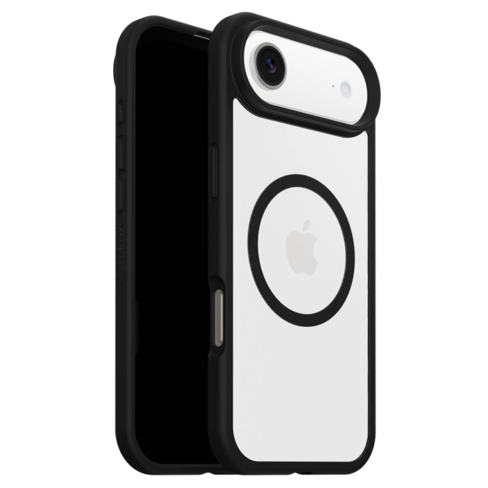 OtterBox React MagSafe Case (Suits iPhone 17 Air) - Black Crystal