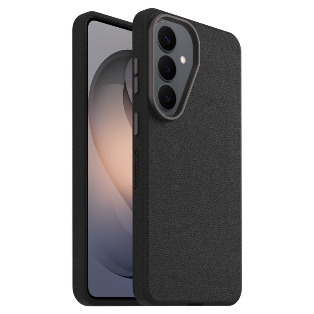 OtterBox Symmetry Cactus Leather Magnetic Case (Suits Galaxy S26 Plus) - Black