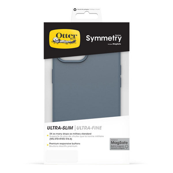 OtterBox Symmetry Plus MagSafe Case (Suits iPhone 15 Pro Max) - Bluetiful