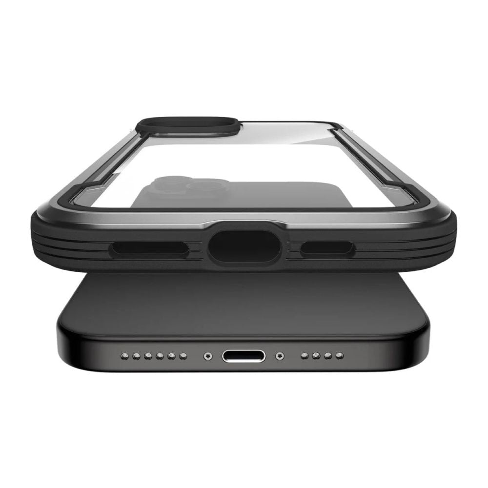 Raptic Shield Case (Suits iPhone 15 Plus) - Black