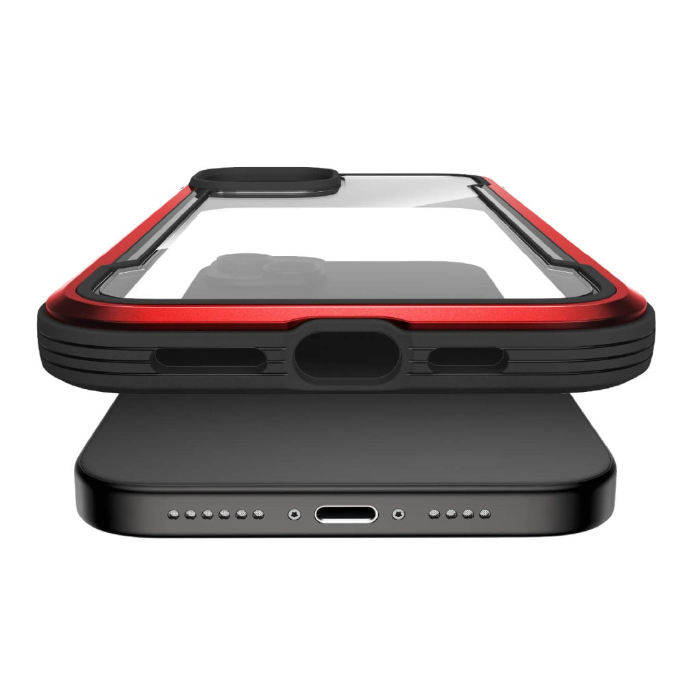 Raptic Shield Case (Suits iPhone 15 Pro) - Red