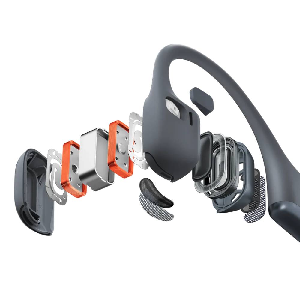 SHOKZ OpenRun Pro 2 Bone Conduction Sports Headphones Standard - Black
