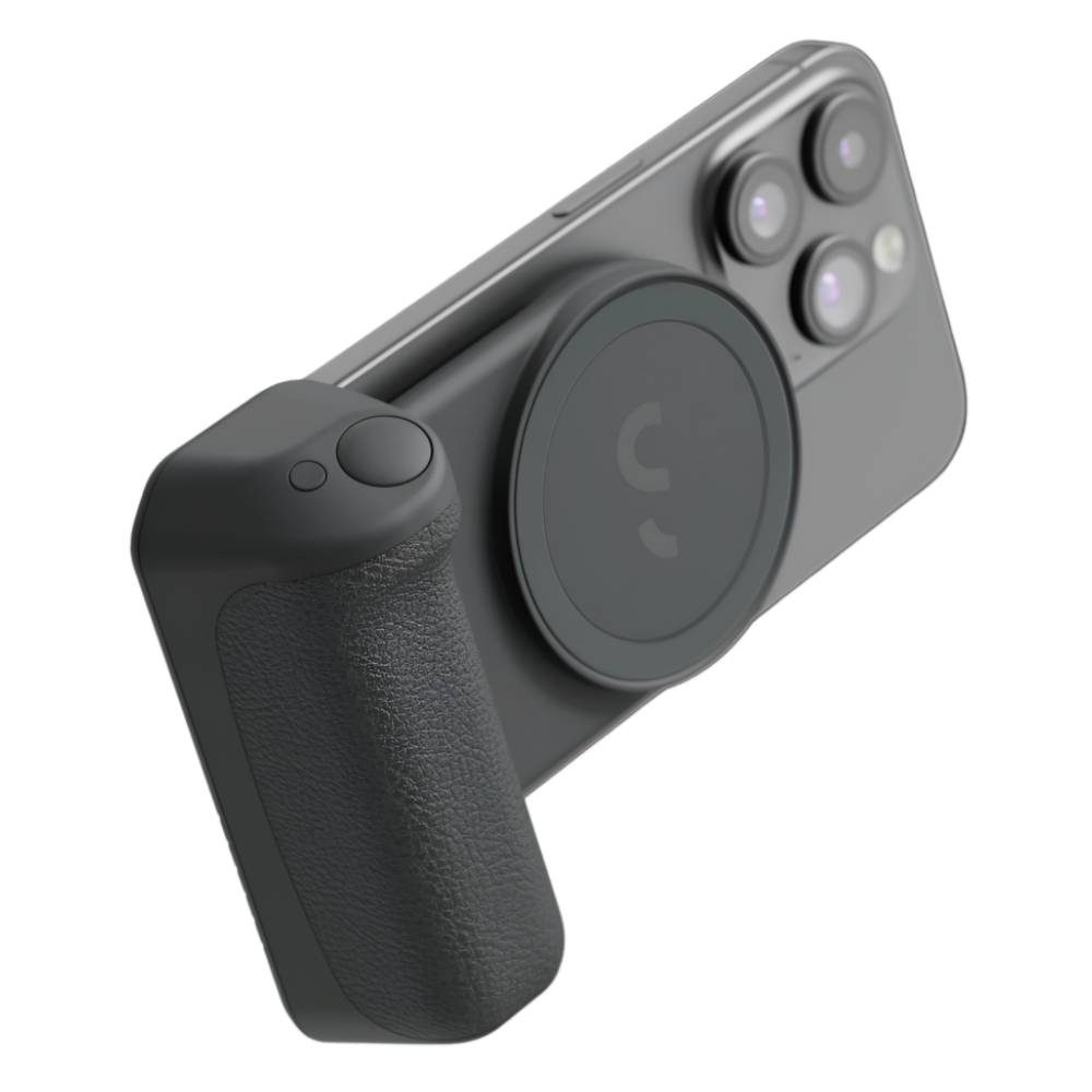 ShiftCam SnapGrip Phone Camera Grip with Power Bank - Midnight