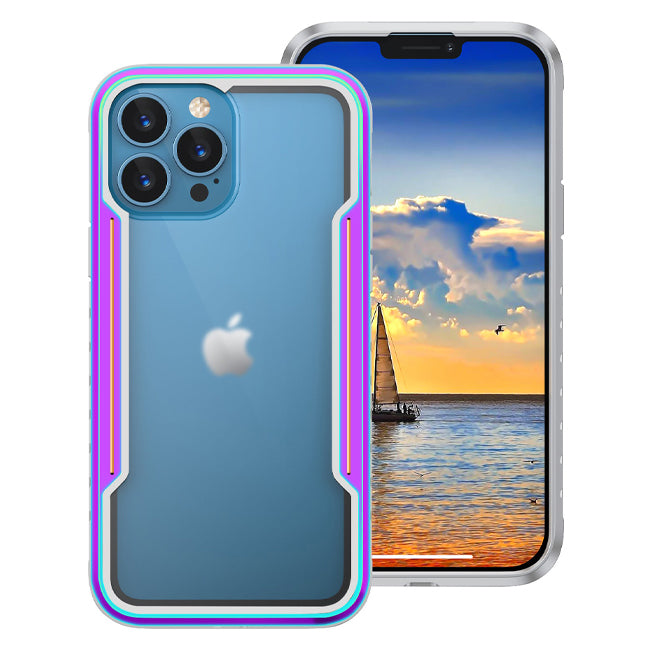 Soka Metal Case (Suits iPhone 14 Pro) - Iredescent