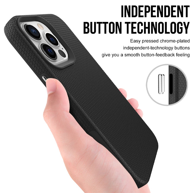 Soka Triangle Magsafe Case (Suits iPhone 15 Pro) - Black