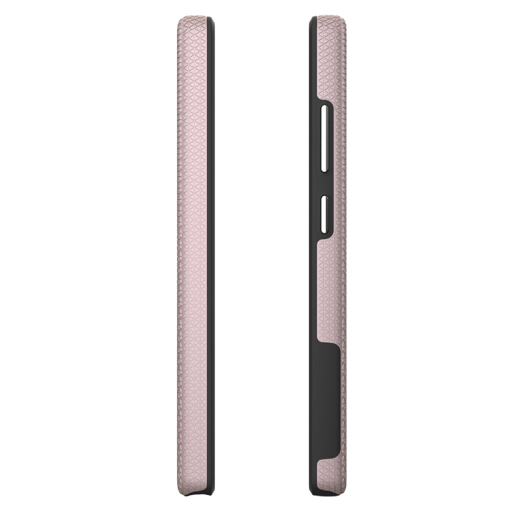 Soka Triangle Case (Suits Galaxy S25 Ultra) - Rose Gold