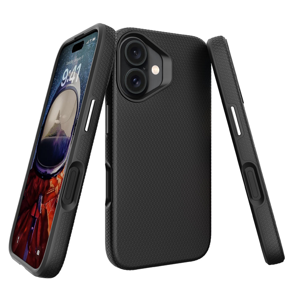 Soka Triangle Case (Suits iPhone 16 Plus) - Black