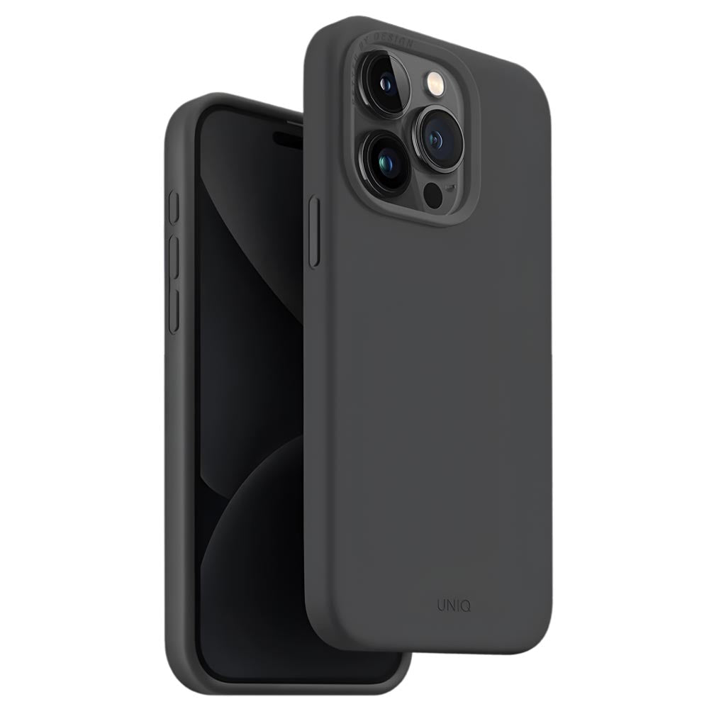 UNIQ Lino Hue MagSafe Case (Suits iPhone 15 Pro) - Grey