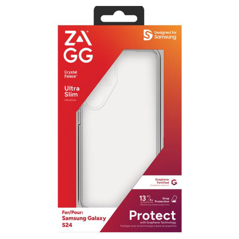 ZAGG Crystal Palace Case (Suits Galaxy S24) - Clear