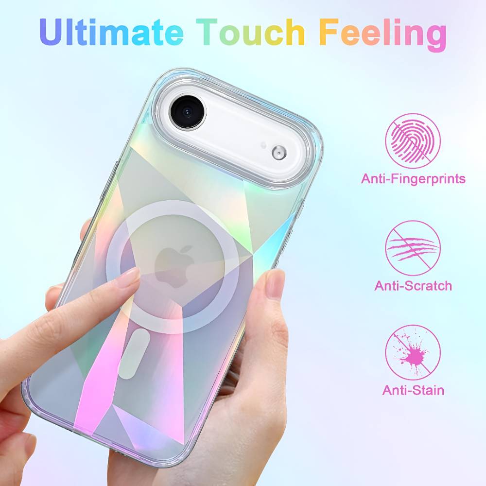 Soka Holographic MagSafe Case (Suits iPhone 17 Air) - Iridescent