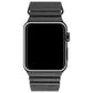 3sixT Apple Watch Band Leather Loop (38/40mm) - Black