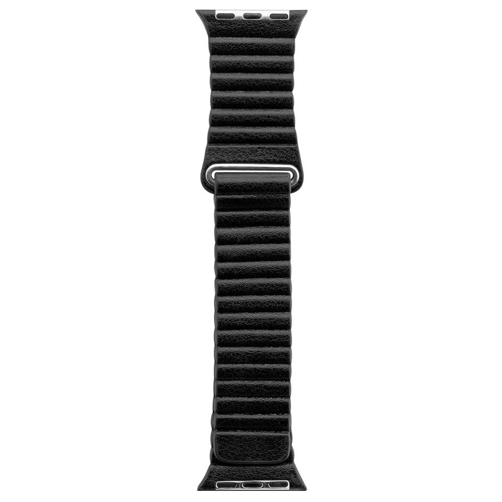 3sixT Apple Watch Band Leather Loop (38/40mm) - Black
