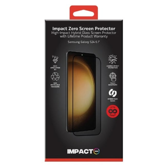 3sixT Impact Zero Premium Screen Protector (Suits Galaxy S24)