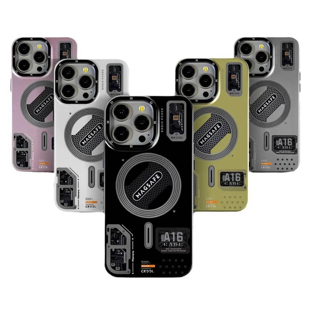 Soka A16 Megnetic Magsafe Case (Suits iPhone 16 Pro Max) - Violet
