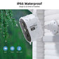 AOSU 3MP/2K Outdoor Battery-Powered Wireless Smart Camera (C6L) - White