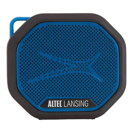Altec Lansing HydraTrek Rugged Portable Bluetooth Speaker - Blue
