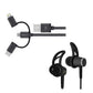Mobile Kit $79 Power Bank Earphones USB Car Charger&amp,More...