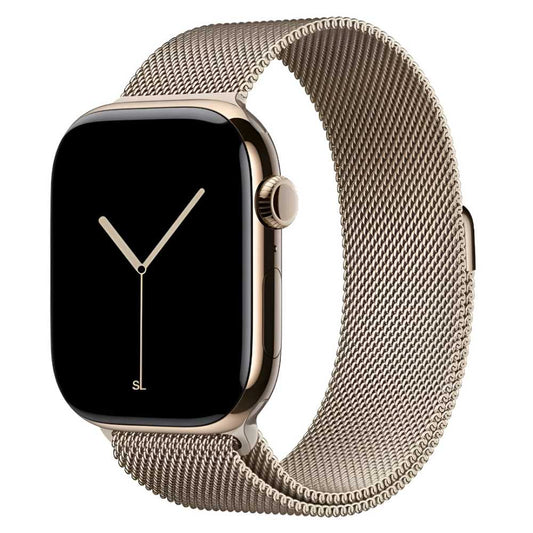 Soka Milan Metal Bands for Apple Watch (42/44/45/46/49 MM) [S10] - Rose Gold