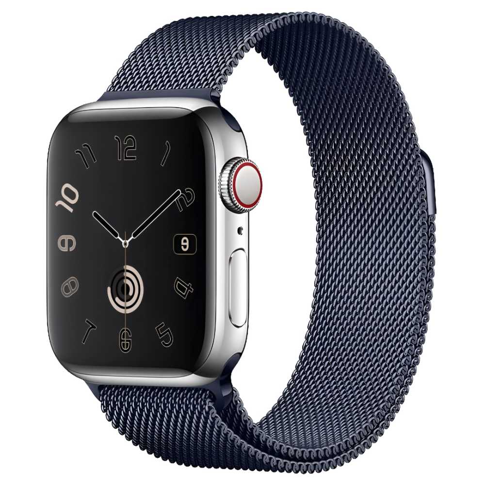 Soka Milan Metal Bands for Apple Watch (38/40/41/42 MM) [S10] - Navy